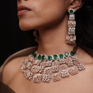 Diamond Set 14KT( D- Fancy)