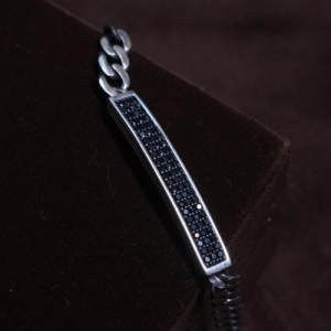 Silver Mens Bracelete