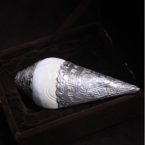 Silver Shankh(Showpiece)