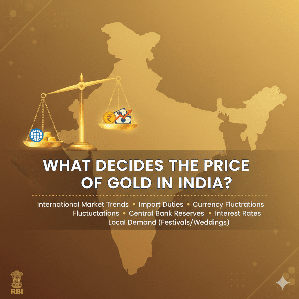 What Decides the Price of Gold in India?